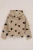 WE Fashion – Meisjes oversized teddy jack met stippen – Oversized – Beige –