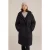 We Fashion Jacket Long Length Black