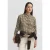Bugatti Damen Blouse van viscose met overhemdkraag en grafisch patroon