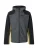 ICEPEAK Outdoorjas ‘Beedeville’  geel / grijs gemêleerd / zwart