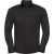 Russell Collection Herenhemd met lange mouwen en Easy-Care Fitted (Zwart)