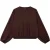 Alix The Label Ladies Knitted Piping Sweater – Sweater – Trui – Dames – Bruin –