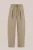WE Fashion – Dames barrel pantalon – Loose fit – Grijsgroen –