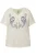 Ulla Popken Shirt  blauw / offwhite