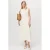 Mango midi jurk ecru