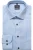 OLYMP Luxor Overhemd blauw, Effen