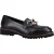 Hush Puppies Gianna Leren Dames Zwarte Instappers