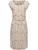 Ragwear Jurk ‘Lilithe Ikat’  beige / mosterd / petrol / kersrood