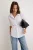 TRENDYOLMİLLA Dames Wit Effen Lang Oversized Overhemden