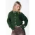 Colourful Rebel gebreid vest met wol – donkergroen