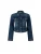 PINKO Tussenjas ‘PINKO GANIMEDE GIUBBINO. BLUE SHADOW DENIM GIUBBINO’  blauw