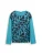 TOM TAILOR Shirt  cyaan blauw / zwart