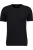 RAGMAN T-Shirt ronde hals zwart, Gestructureerd