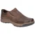 Hush Puppies Heren Jasper Slip On Lederen Schoenen (Bruin)