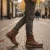 Outfielder Outfielder Boots cognac Leer