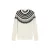 Gebreid Norvegs Jacquard Ronde Hals Trui Tom Tailor