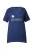 Ulla Popken Shirt  donkerblauw / wit