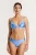Shiwi voorgevormde triangel bikini Beau met ruches lichtblauw