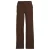 Ruby tailored wide leg broek donkerbruin