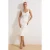 Abiball Bodycon jurk voor dames, plat model, midi-lengte, mouwloos