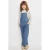 Mango Kids denim tuinbroek – mediumblauw