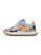 Floris van Bommel Sneakers laag ‘Noppi 46’  lichtblauw / lila / oranje / zilver