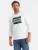 Ombre Sweatshirt  aqua / zwart / wit