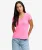 Studios T-shirt met Slanke Pasvorm Pink