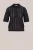 WE Fashion – Dames gebreide trui met polokraag – Regular fit – Donkerblauw – Biologisch katoen –