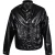 Stone Island Mussola Gommata Jas Zwart