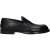 Dolce & Gabbana Zwarte Leren Instap Loafers