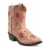 Bootstock Dolly Tiener leren cowboylaarzen roze
