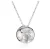 Orphelia Dames 925 Sterling Zilveren Ketting met Hanger – Zilver ZH-4573