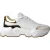 Dolce & Gabbana White Gold DAYMASTER Leren Sneakers Schoenen