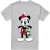 Disney Heren mickey mouse tartan kerstmis t-shirt