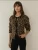 Hiccup Gebreid vest  bruin / zwart