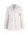 Marni Jacket met Spreid Kraag en Klepzakken in Off-White Wol-Polyester Mengeling