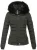 NAVAHOO Winterjas ‘Chloe’  antraciet / zwart