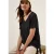 Cecil Dames Blouse shirt met knoop in Zwart