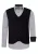 Shirt met vest set van 2