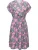 Ragwear Zomerjurk ‘Selyma ‘  grijs / groen / pink