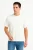 JUSTEVER 100% katoenen oversized T-shirt met ronde hals in ecru – Alpha