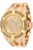 Invicta Bolt 48604 Herenhorloge – Quartz Uurwerk – Roestvrij Staal met Gouden Wijzerplaat – 53 mm
