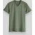 Heren V-hals Korte Mouwen T-Shirt