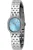 Invicta Angel 49073 Dames Horloge – Quartz Uurwerk – Roestvrij Staal met blauwe Wijzerplaat – 20mm