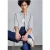 Street One Dames Gestreepte zakelijke blouse in Wit