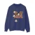 Disney Dames/Dames Mickey Mouse M Faces Sweatshirt (Marineblauw)