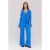 HARPER & YVE kanten wide leg regular waist broek blauw