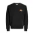 JACK & JONES regular fit sweater met logo – zwart