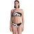Arena Women’s  Logo Single Shoulder Bikin White Multi-black-b